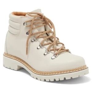 Montelliana 1965 Margherita Boots Hiker Leather Lace Up Booties Size 37